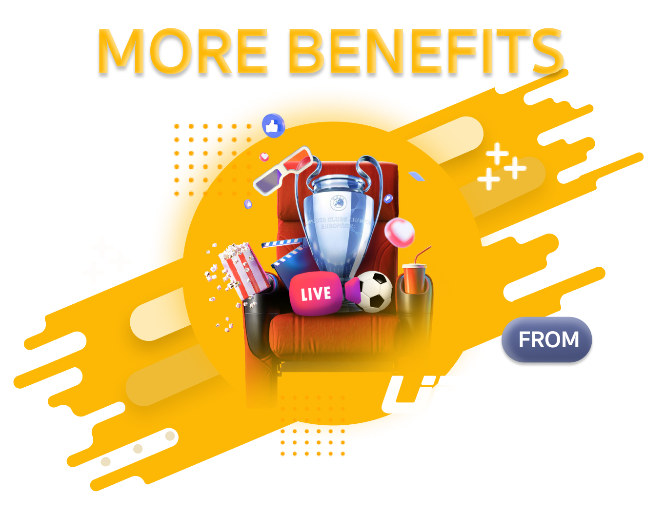 Many special benefits only for Ubett  members.
